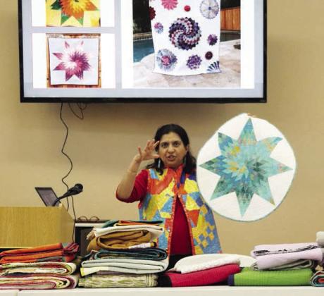 CVQG has ‘Storied Quilts’ program by Govindan