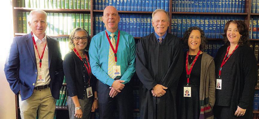 Five CASA volunteers sworn in