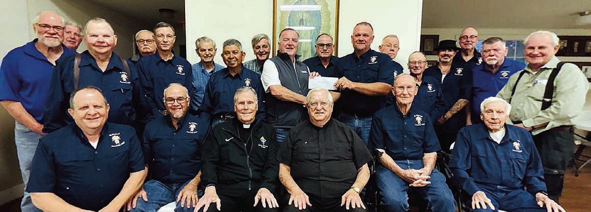 4th Degree KCs donate toward St. Rose renovation