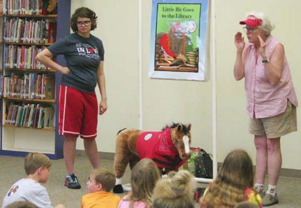 Mini Horse Helpers come to Library