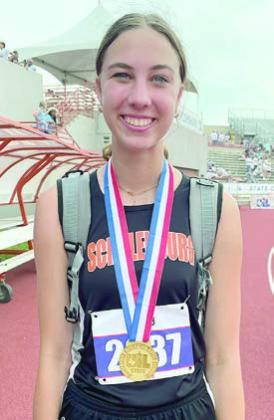 Meredith Magliolo repeated as regional high jump champ and earned a gold medal at state, as reported in the May 4 and May 18 issues. Sticker File Photo