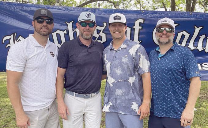 3RD FLIGHT: 2nd Place – 10 under par (62) From left: Colby Bohac, Adam Bosl, Troy Bohac, and Ryan Bohac.