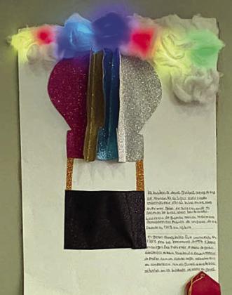 TayanaCandelas’poster – 2nd place winner in grades 1-2 from Weimar Elementary School.