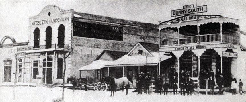 North Main Street west of Upton Avenue in 1895.