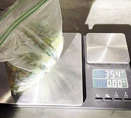Cocaine, ecstasy and marijuana were located during a traffic stop on Interstate 10 on Aug. 21.