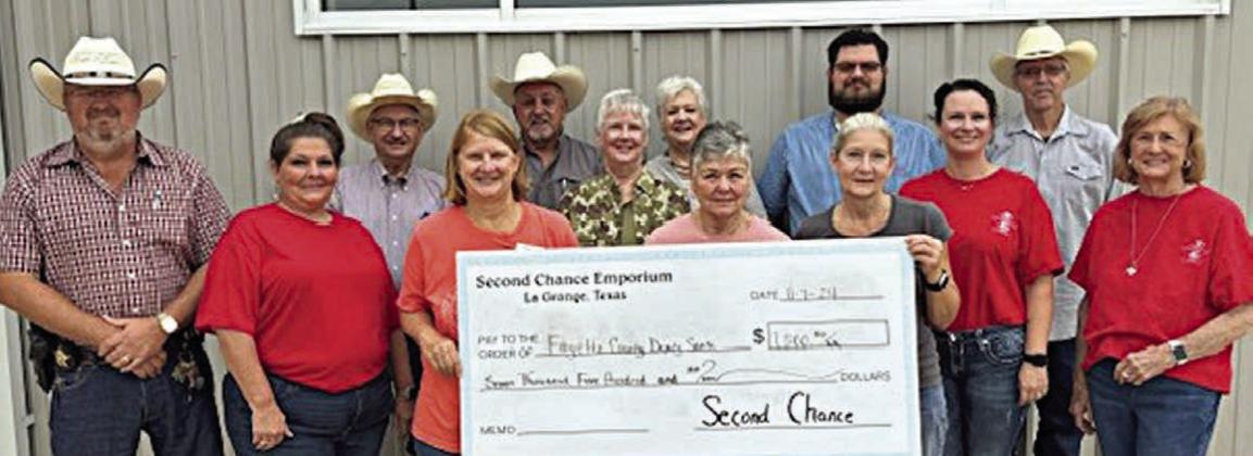Second Chance donates $7,500 to Deputy Santa