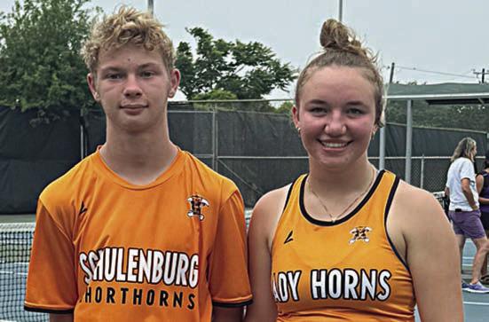 Doubles duos place fourth at regional