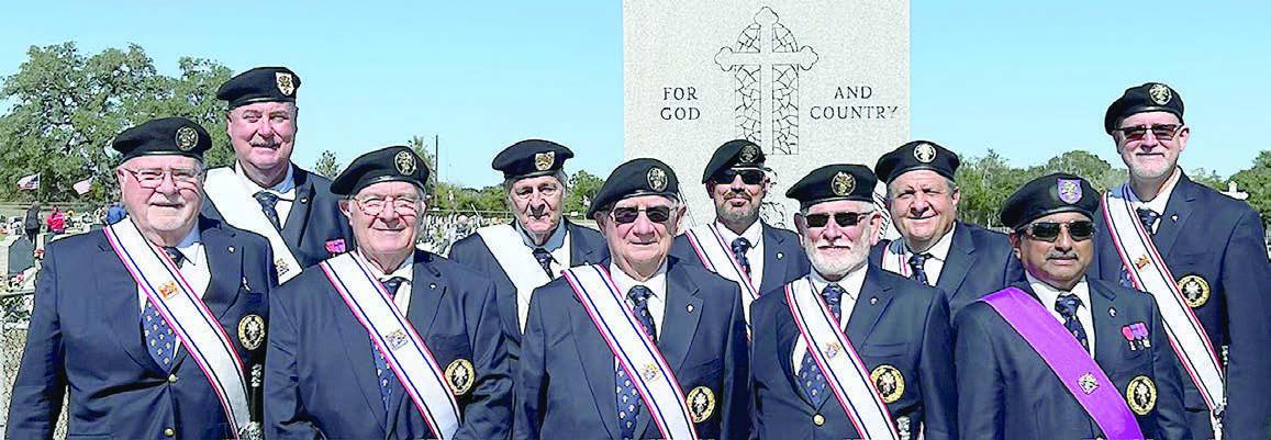 KC 4th Degree participates in Veterans Day service at Praha