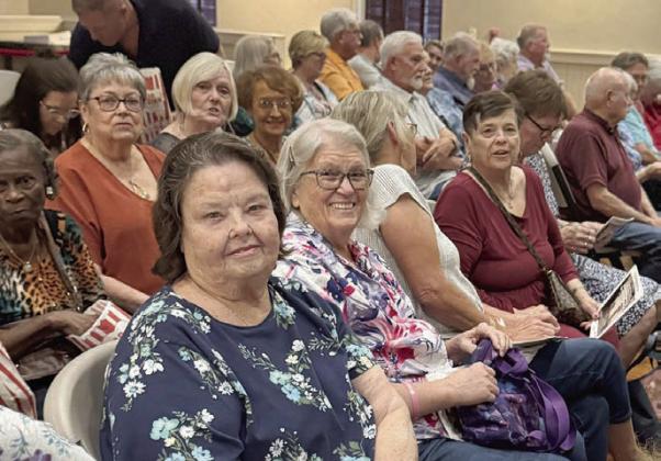 The adventure last month took Senior Connections members to La Grange Casino Hall to attend the “Four Old Broads” play, followed by dinner at Reba’s pizza! A group of 21 attended and enjoyed a good laugh!