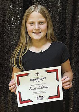 Divin recognized for placing at PSIA state meet