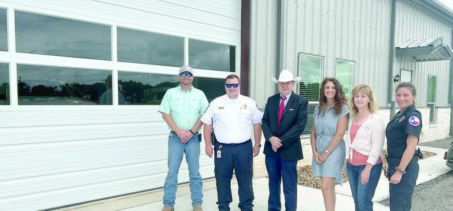 County judge tours new EMS facility in Schulenburg