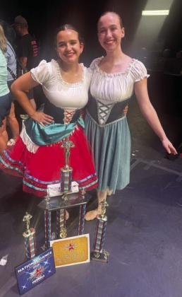 From left: Mia Westfall, Sophia Mick