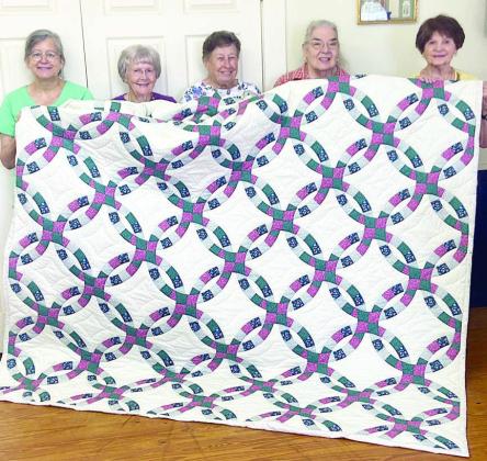 St. Anne’s Society donates quilt for High Hill picnic