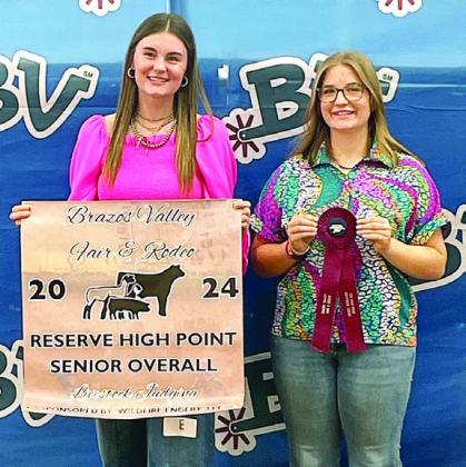 Schulenburg FFA team wins Brazos Valley Fair Livestock Judging Contest