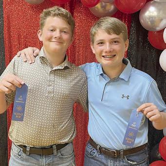 Science fair winners named