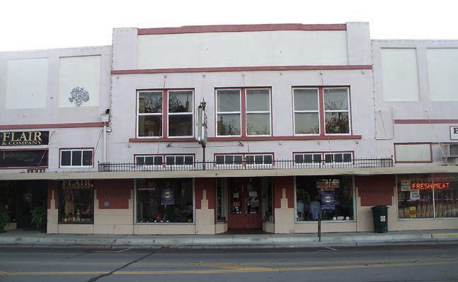 This 2010 photograph by Kathy Carter shows the three buildings on Travis Street in La Grange that once made up the Von Rosenberg Company. Photo Courtesy of Fayette Heritage Museum &amp;amp; Archives