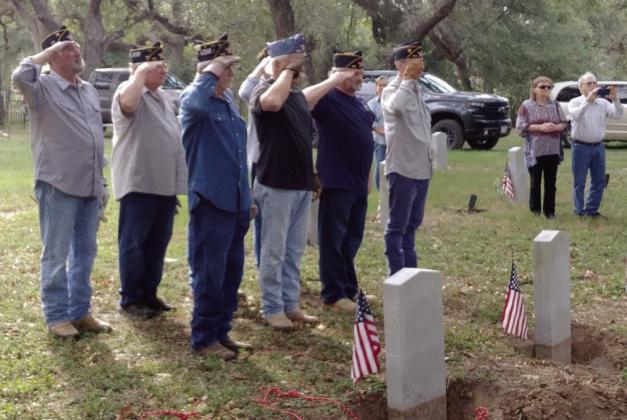 Post 143 relocates two more vets’ headstones