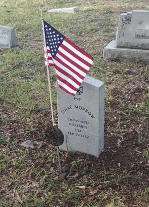 Post 143 relocates two more vets’ headstones