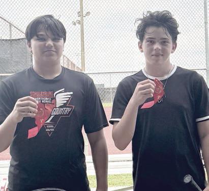 TREY SILCOX &amp; DENIM SOMMER 2nd Place Junior Varsity Boys’ Doubles