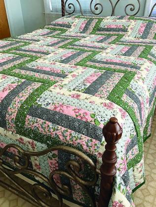 Quilt made for CDA dinner