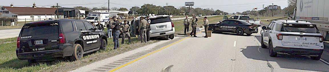 Numerous agencies, including the Fayette County Sheriff's Office, were involved in the pursuit that ended on Highway 7 1 near Plum.