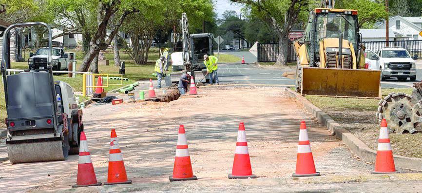 Shout-out to the City of Schulenburg for work done recently. Senior Connections only has one bathroom and if that bathroom gets plugged up, it can be a serious issue, especially for older people. So the city came and replaced the sewer main and all of the old pipe. Senior Connections is so grateful to the City and its employees for all of their hard work and dedication.