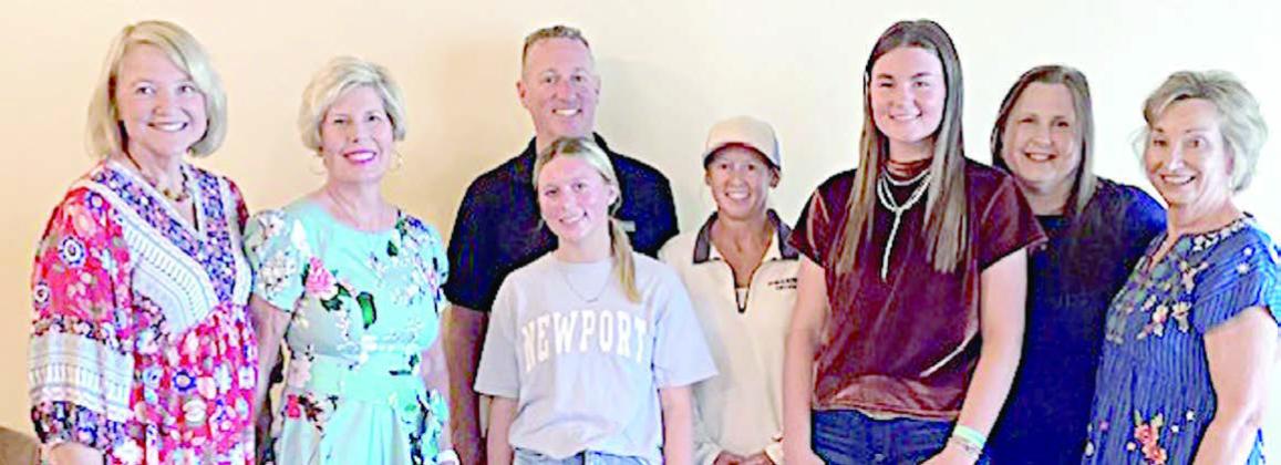 Literary Club honors scholarship recipients at luncheon