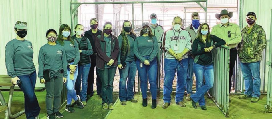 Members of the Texas A&amp;M Veterinary Emergency Team as well as others visit the Expo Center in Schulenburg last week as part of discussions to develop a plan to shelter animals during disasters.