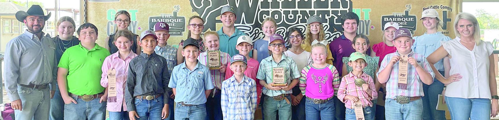 Fayette 4-H’ers compete in Waller County Livestock Judging Contest