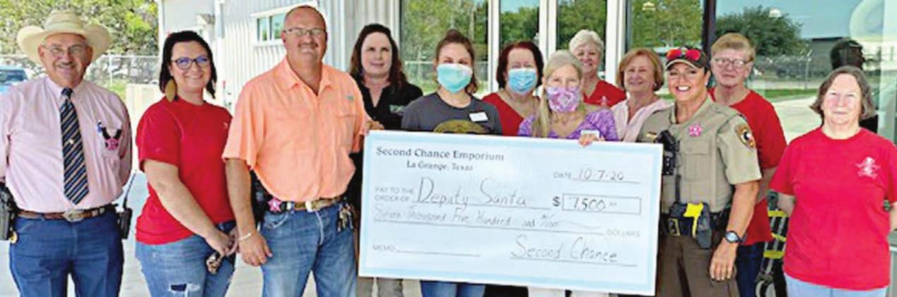 Second Chance Emporium donates to Deputy Santa program