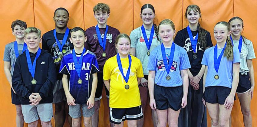K. of C. District 190 Free Throw Contest winners