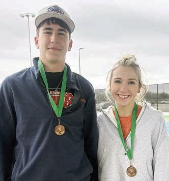 Varsity Mixed Doubles – Consolation KOI PRIHODA &amp; REAGAN DUSEK