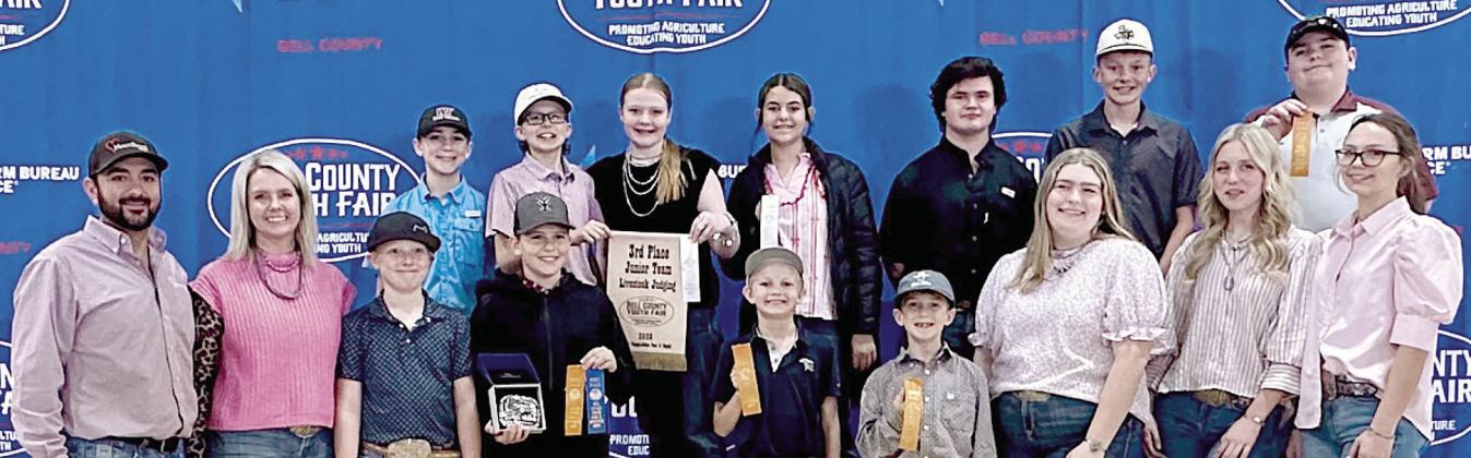 Fayette County 4-H’ers compete in Bell Co. Livestock Judging Contest