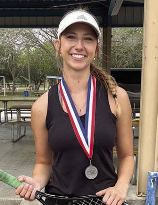 CLARA MAGLIOLO 2nd Place Girls’ Singles
