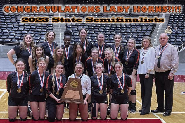 CONGRATULATIONS LADY HORNS!!!!