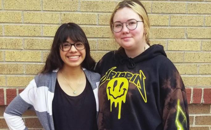 Accounting – (from left) Ana Avila and Katlyn Goode.