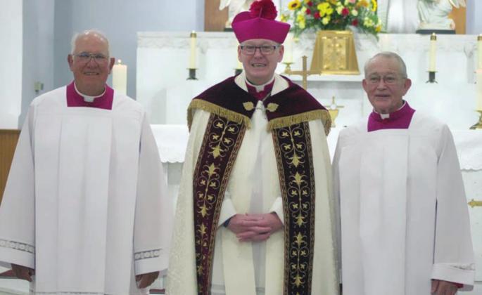 Investiture ceremony held for monsignors