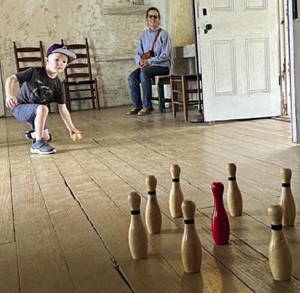 German-Texan games such as bowling will be available Friday and Saturday, July 5-6 during the Kreische Brewery &amp;amp; Monument Hill State Historic Sites event.