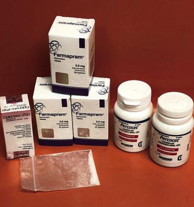 Controlle d su bstances were located by SPD officers during a traffic stop at The Texan on Sept. 15.
