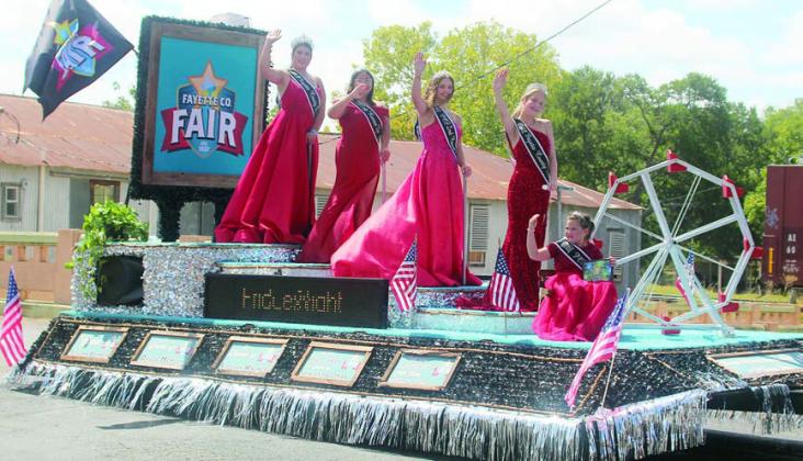 1st Place Organizational – Fayette County Fair. Sticker Photo By Darrell Vyvjala