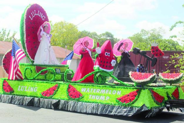 1st Place Large Chamber of Commerce – Luling. Sticker Photo By Darrell Vyvjala
