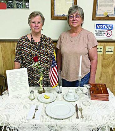 POW/MIA table ceremony conducted