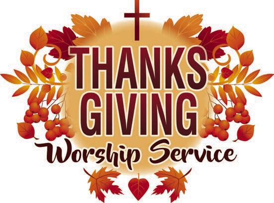 THANKSGIVING WORSHIP SERVICE