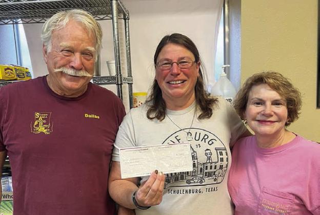Crossroads donates $1,000 to SAFP.