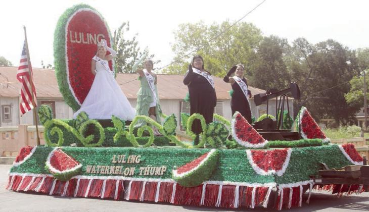 2nd Place Large Chamber of Commerce – Luling. Sticker Photo By Darrell Vyvjala