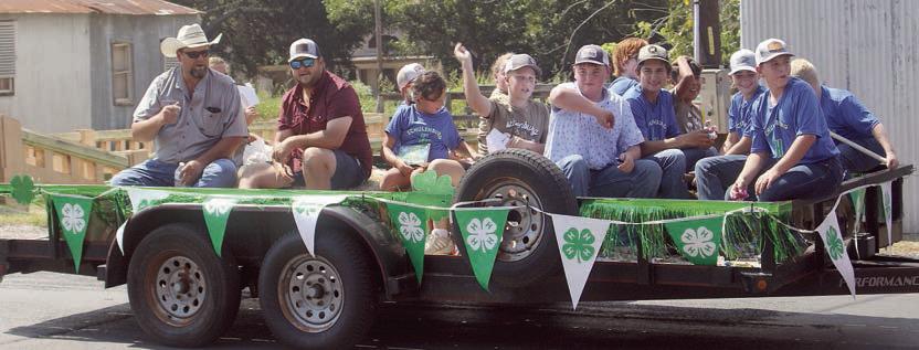 2nd Place Youth Organizational – Schulenburg 4-H Club. Sticker Photo By Darrell Vyvjala