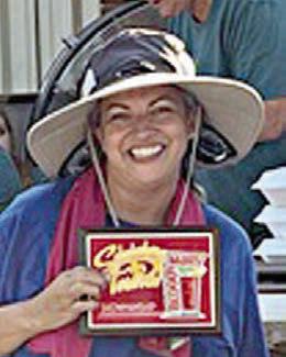 Showmanship – “SOS Cookers” Courtney Mansell of Katy. Sticker Photo By Kade Vyvjala