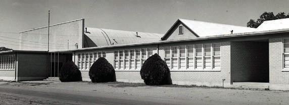 Warren O. Albrech t’s photograph of the Randolph School building in the late 1960s. – Courtesy of the Fayette Heritage Museum &amp;amp; Archives
