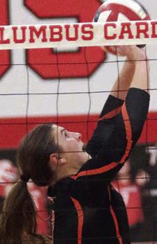 Sticker Photo By Darrell Vyvjala Landry Zapalac in game two.