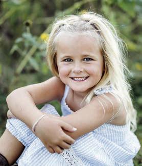 Little Miss Contestant Korbyn Rose Oltmann, daughter of Shelbie and Kyle Oltmann, a kindergarten student at La Grange Elementary